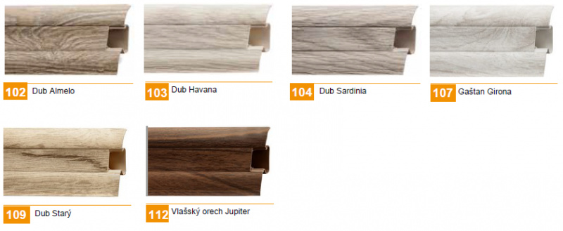 Lišty / Lišta LM - foto  Lišty / Lišta LM - foto