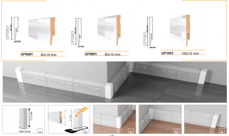 Lišty / Lišty Diamant  - foto  Lišty / Lišty Diamant  - foto